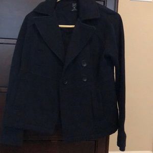 Cotton navy blue jacket